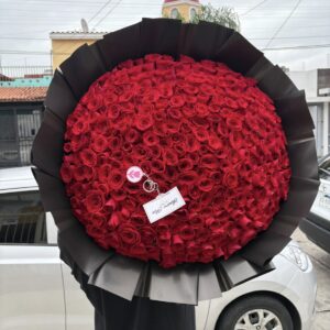 Ramo de 300 rosas rojas