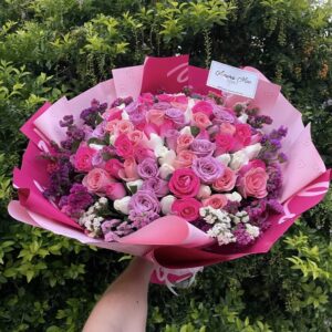 Ramo de 100 rosas mixto