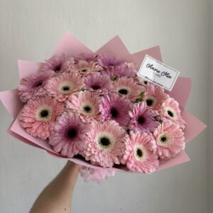 Ramo de 20 gerberas colores pastel