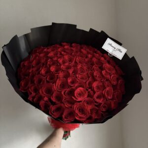 Ramo de 100 rosas rojas